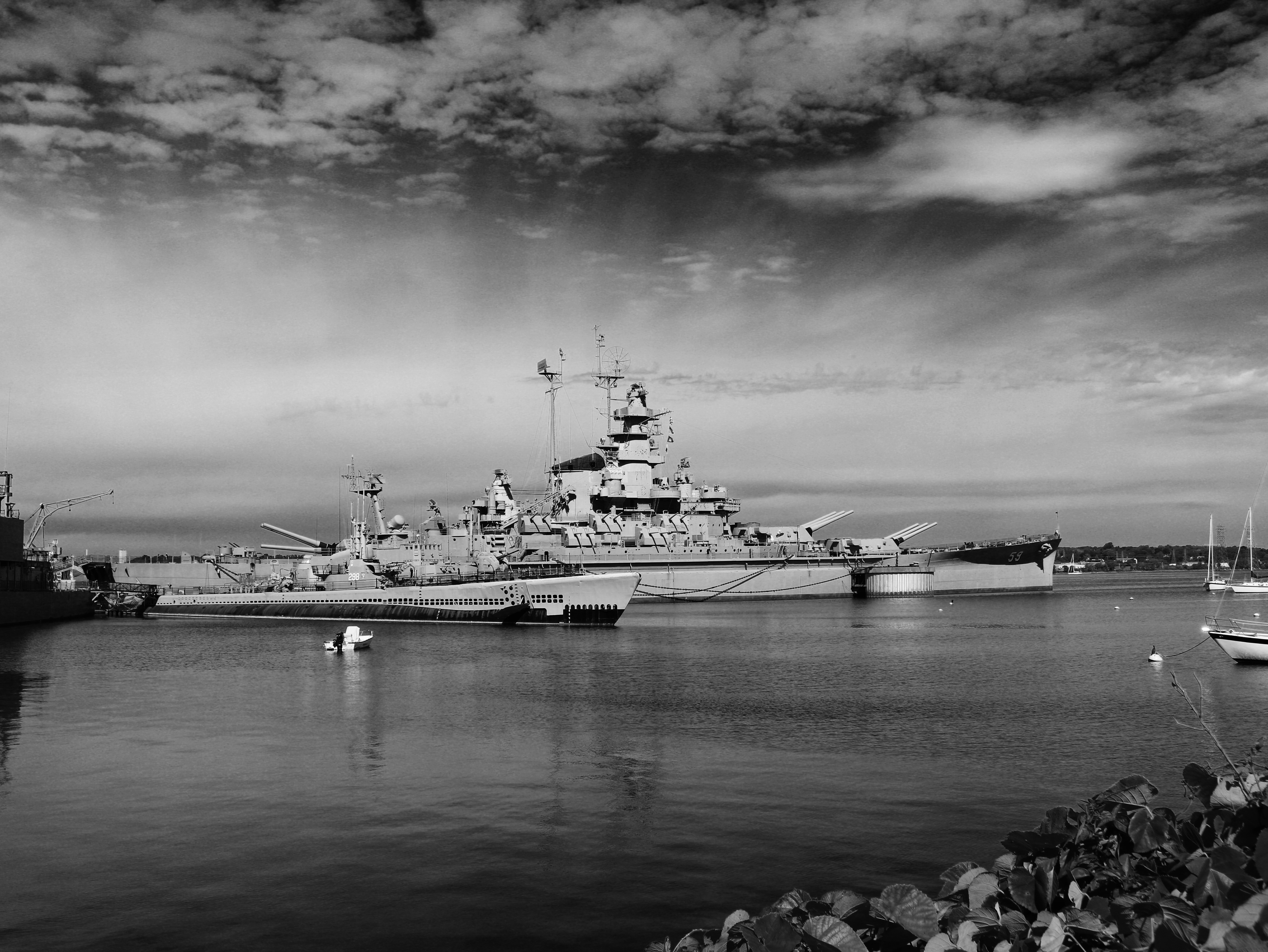 Battleship Cove in Fall River, Massachusetts
