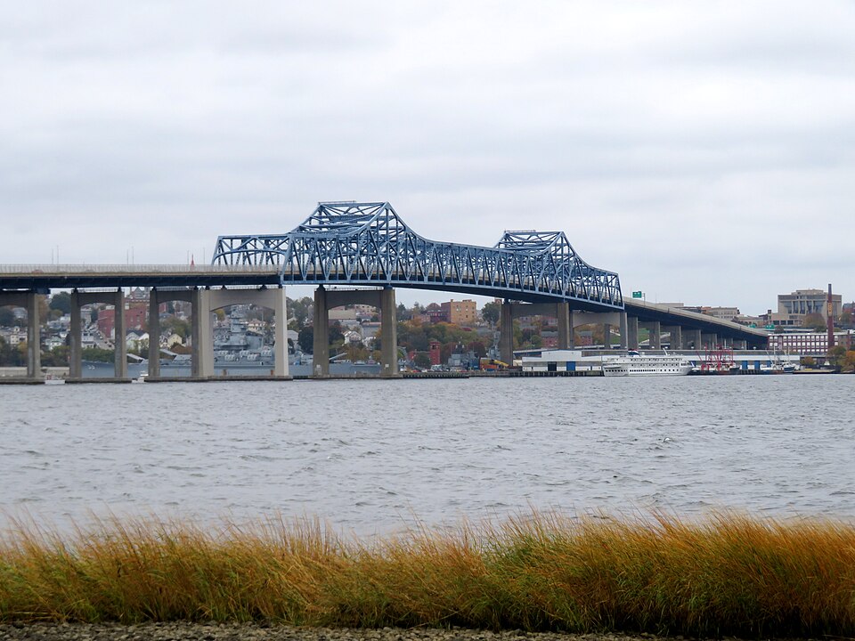 Taunton River Bridges in Somerset, Massachusetts